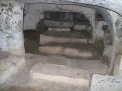 Graves of the sages burried in Tzfas including Reb Yaakov Berav.