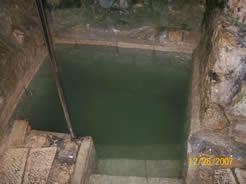 The holy mikvah of the Arizal Hakadosh in the city of Tzfat.