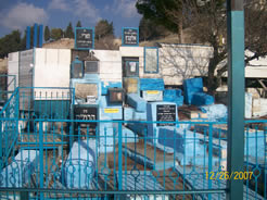 Rebbe Moshe Cardevero is buried in the old cemetery in city of Tzfat next to the Holy Ari and the Holy Rebbe Shlomo Alkabetz. 